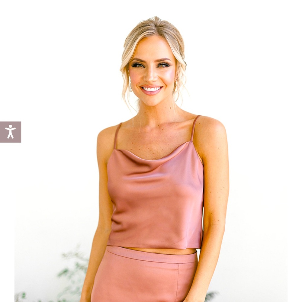 Revelry Flynn Top in Silver